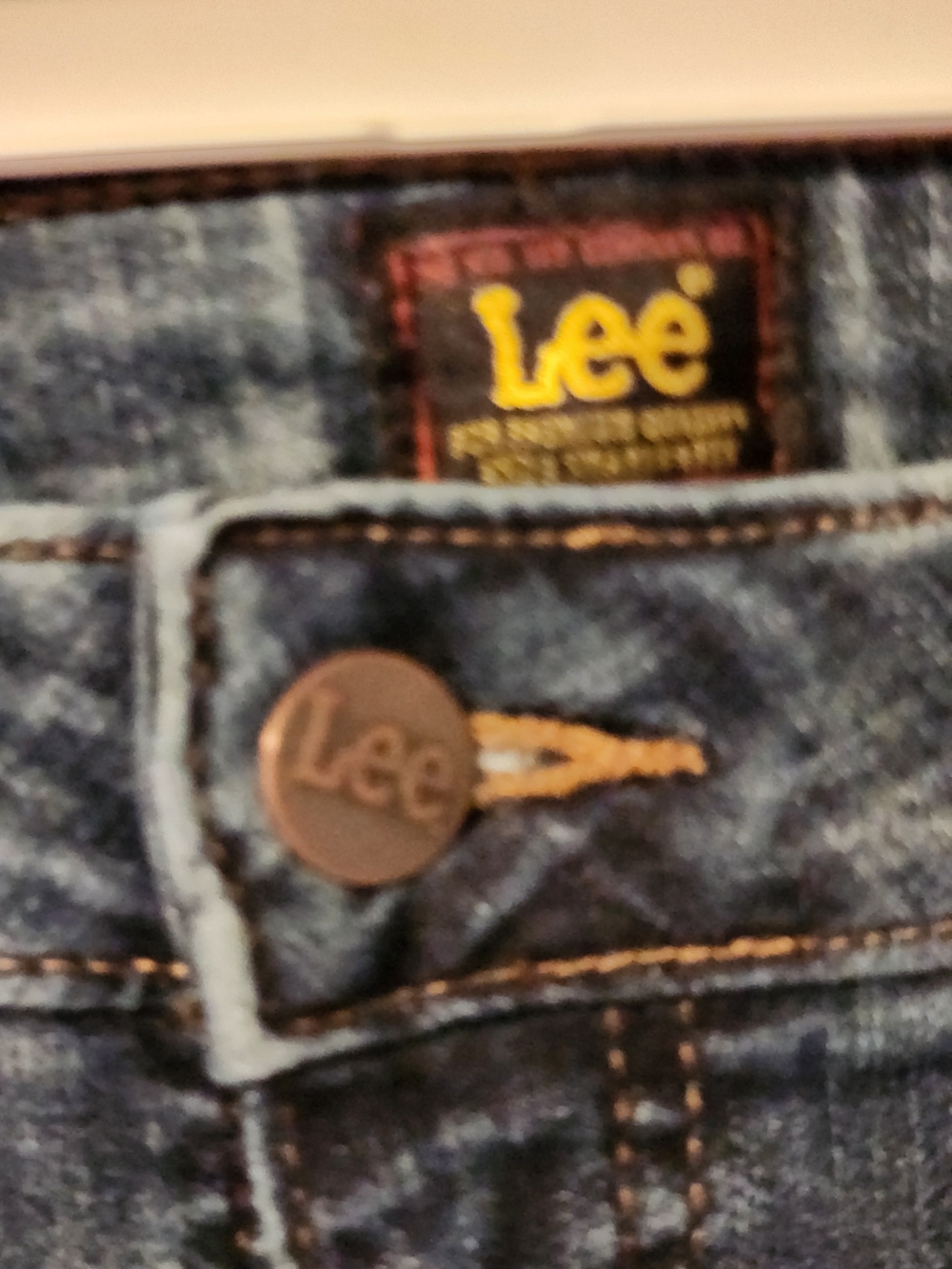 LEE Dark Blue Cropped Ankle Jeans Plus Size 18 - Picture 7 of 9